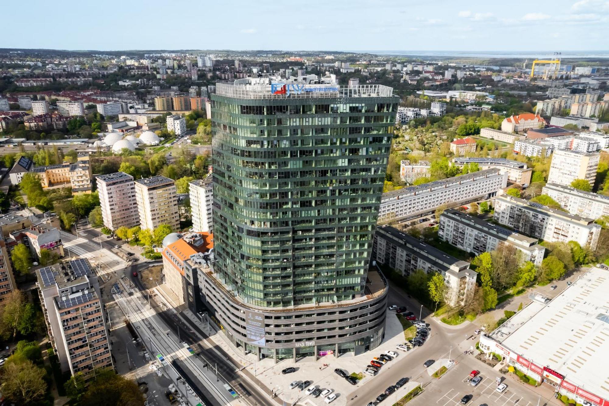 Hanza Tower Apartment No 628 - 6Th Floor, Balcony, Swimming Pool Щецин Екстер'єр фото