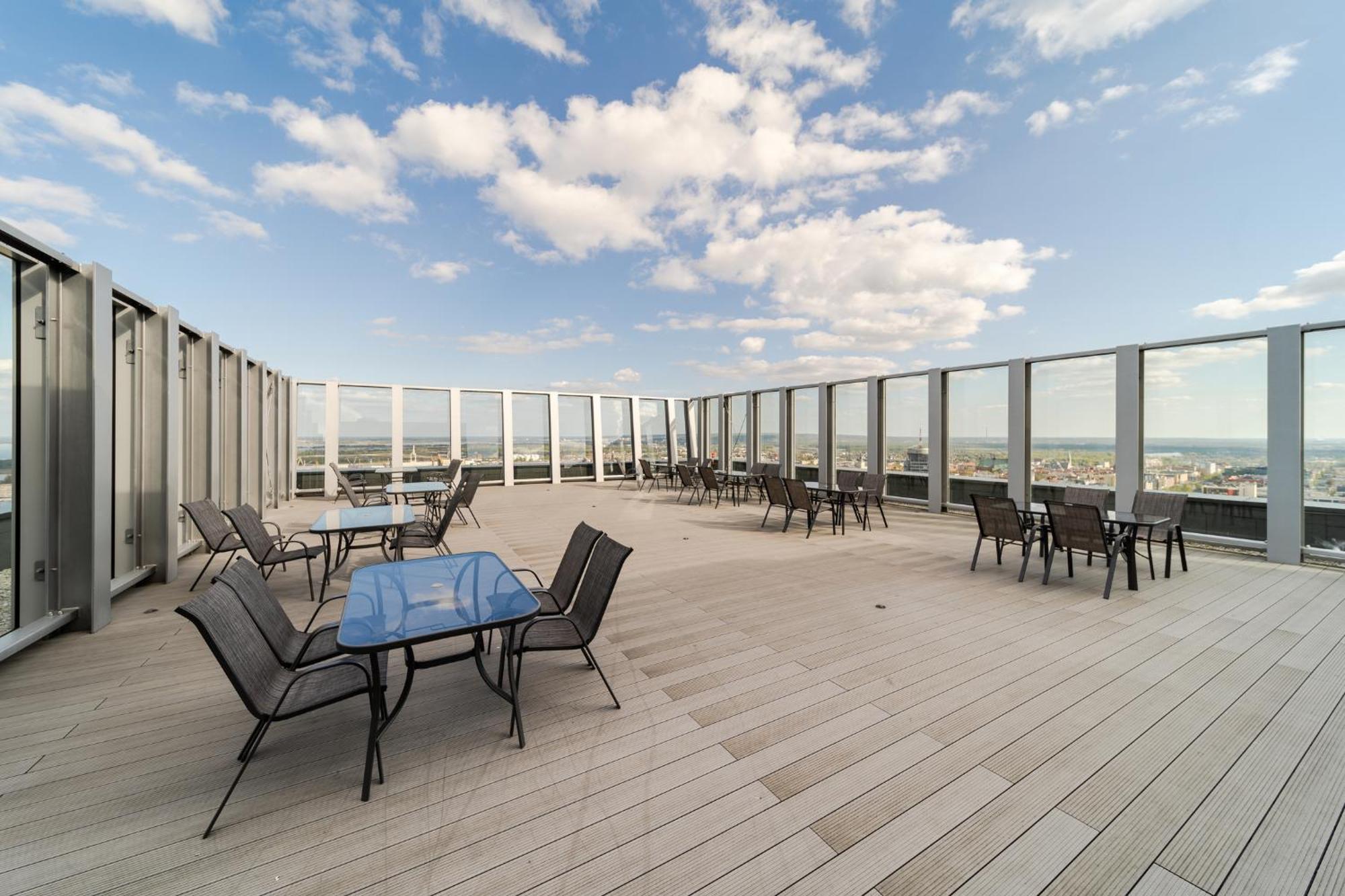 Hanza Tower Apartment No 628 - 6Th Floor, Balcony, Swimming Pool Щецин Екстер'єр фото
